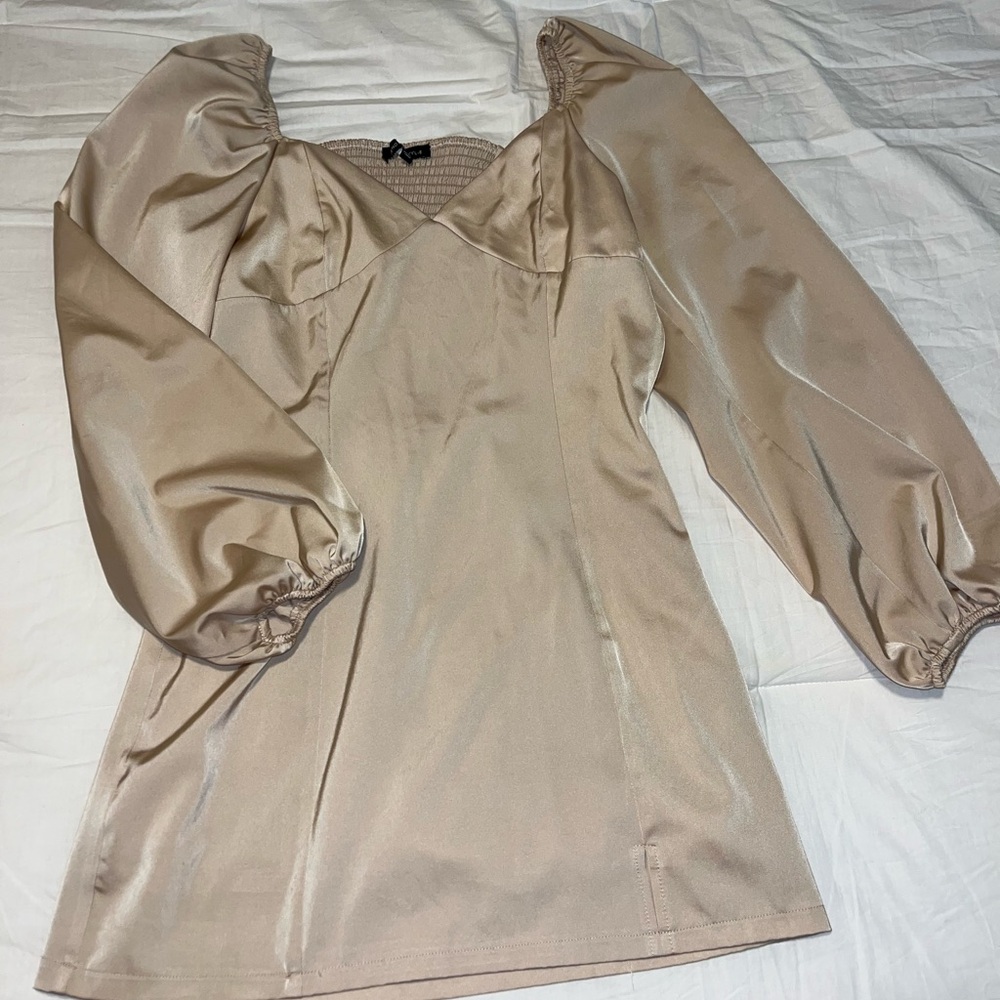 Kendall & Kylie Satin Mini Dress